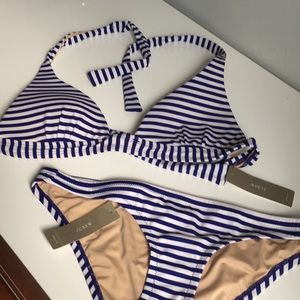 NWT Jcrew bikini top (S) and bottom (XS)
